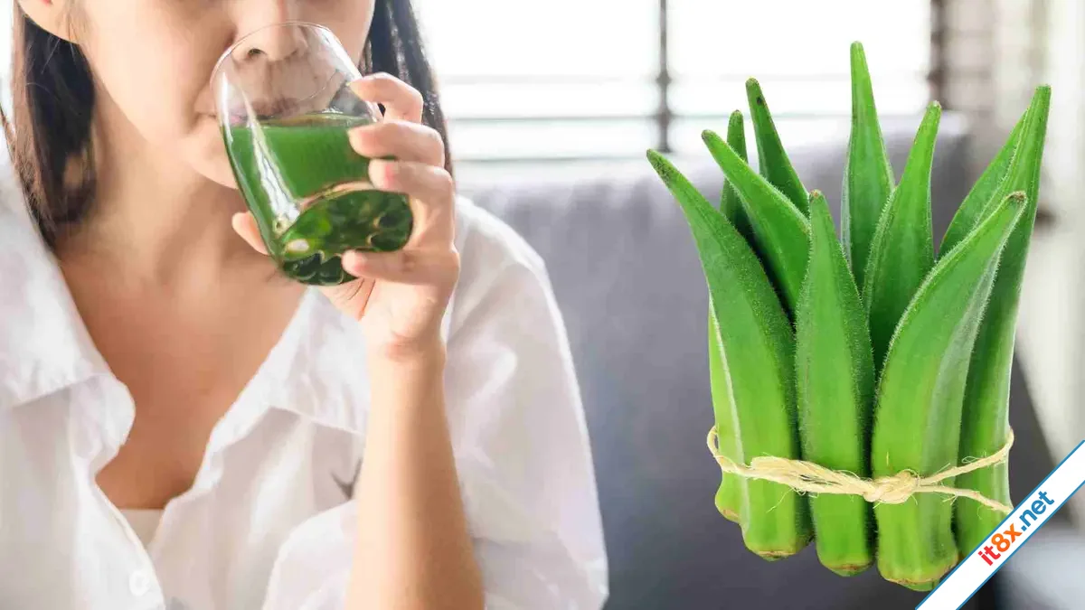 5 lý do bạn nên uống nước đậu bắp