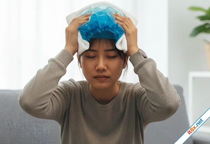 6 cách đơn giản giảm đau đầu
