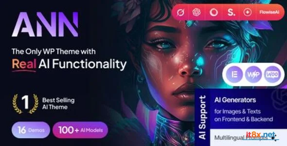 AI ANN - AI Generator & AI Agency WordPress Theme
