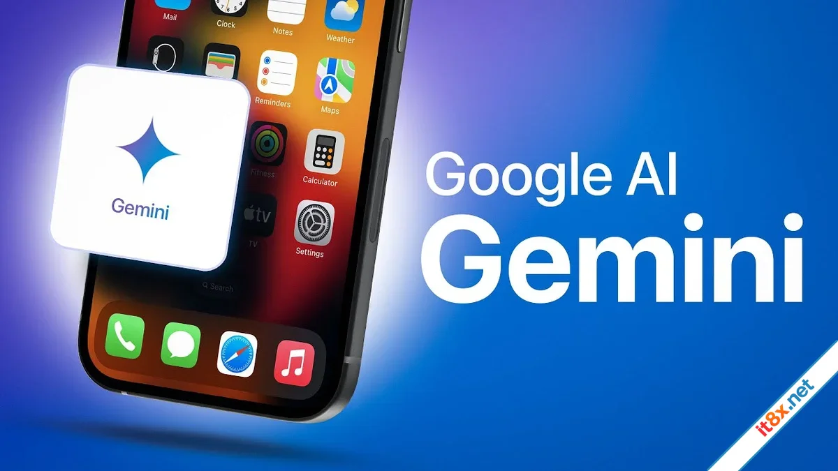 Apple bắt tay Google: Gemini chính thức trở thành ‘bộ não’ mới cho Siri
