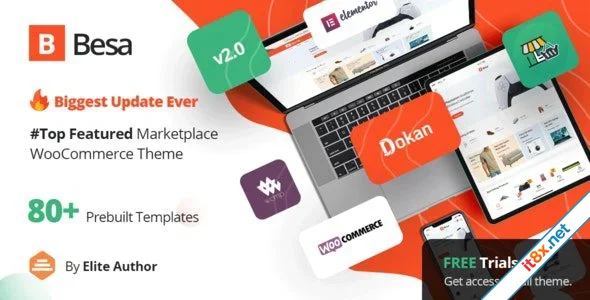 Besa - Elementor Marketplace WooCommerce Theme