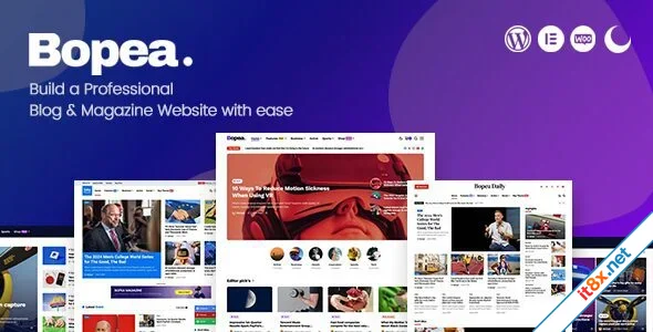 Bopea - Newspaper & Magazine WordPress Theme