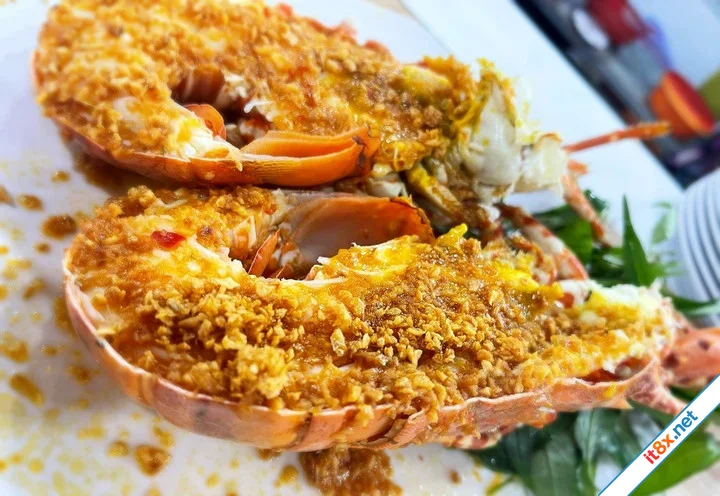 Cách làm tôm hùm cháy tỏi đơn giản, thơm ngon