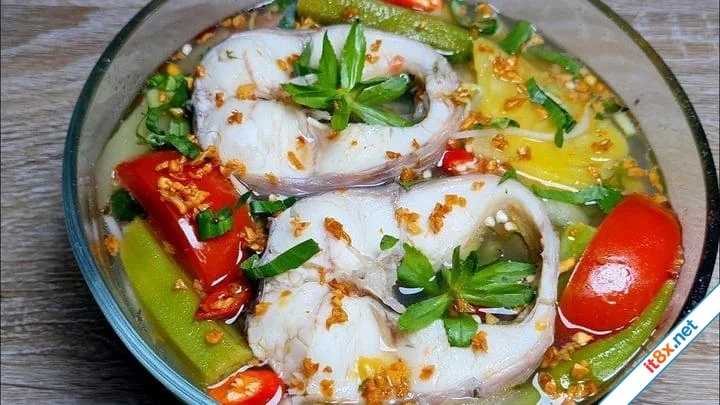 Cách nấu canh chua cá lóc đơn giản