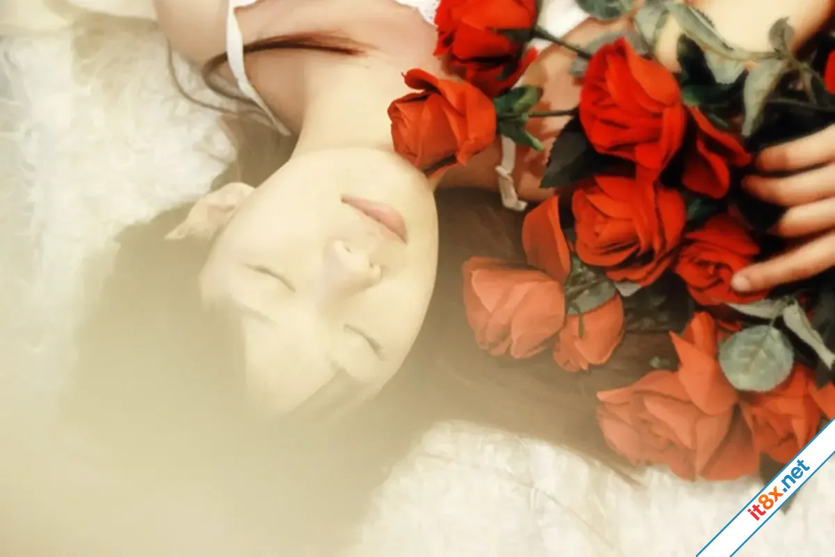 Cành hồng có gai
