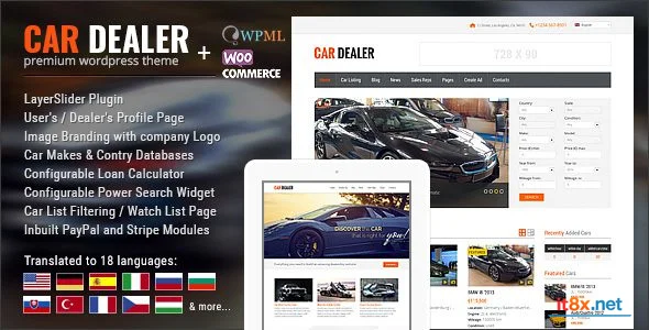 Car Dealership - Automotive WordPress Theme