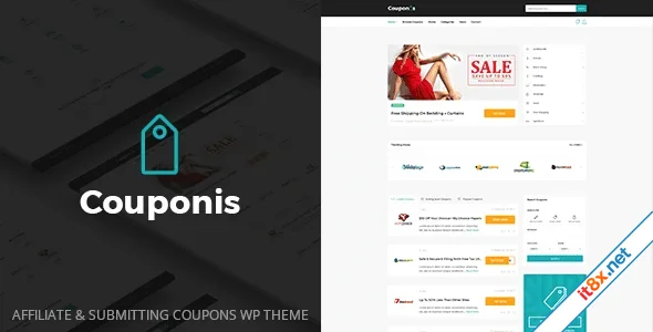 Couponis - Affiliate & Submitting Coupons WordPress Theme