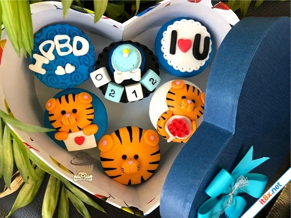 Cupcake yêu thương