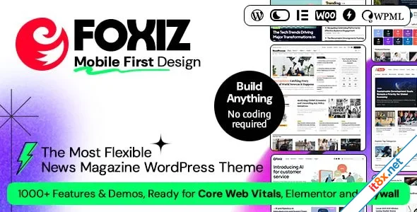 Foxiz - Newspaper News & Magazine WordPress