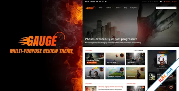 Gauge - Multi-Purpose Review WordPress Theme