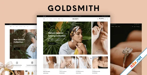 GoldSmith - Jewelry Store WooCommerce Elementor Theme