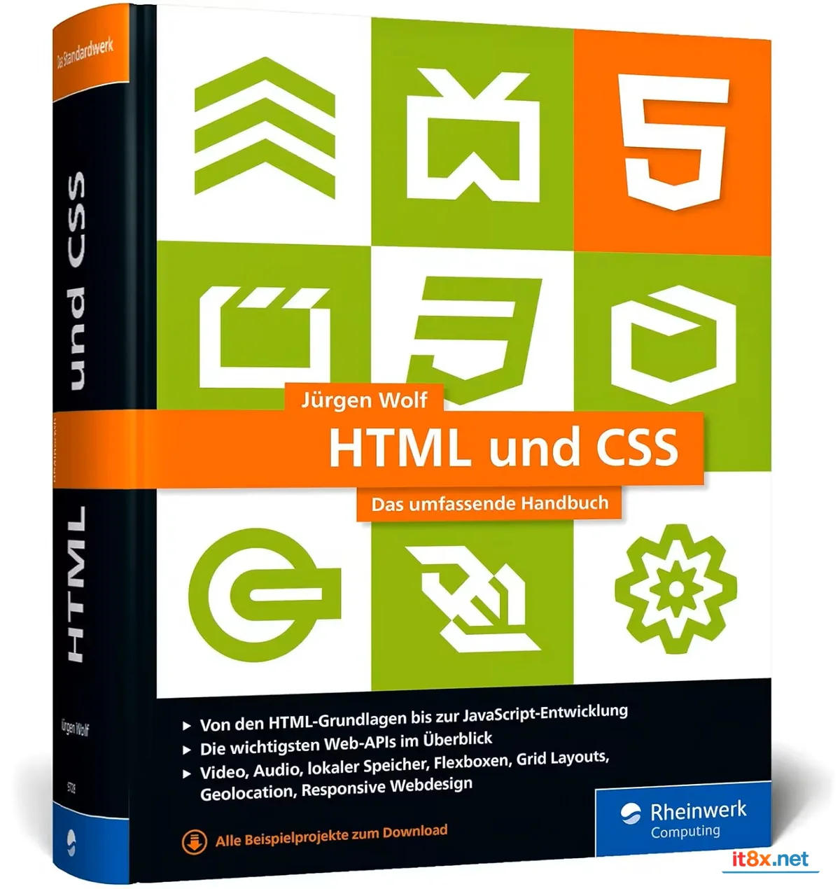 HTML und CSS: Das umfassende Handbuch zum Lernen und Nachschlagen. Inkl. JavaScript, Responsive Webdesign