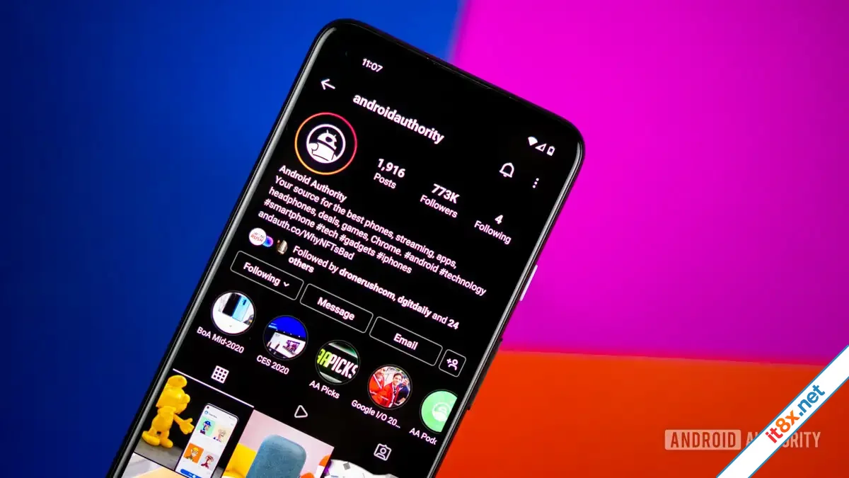 Instagram cập nhật mới cho lưới ảnh trên trang cá nhân