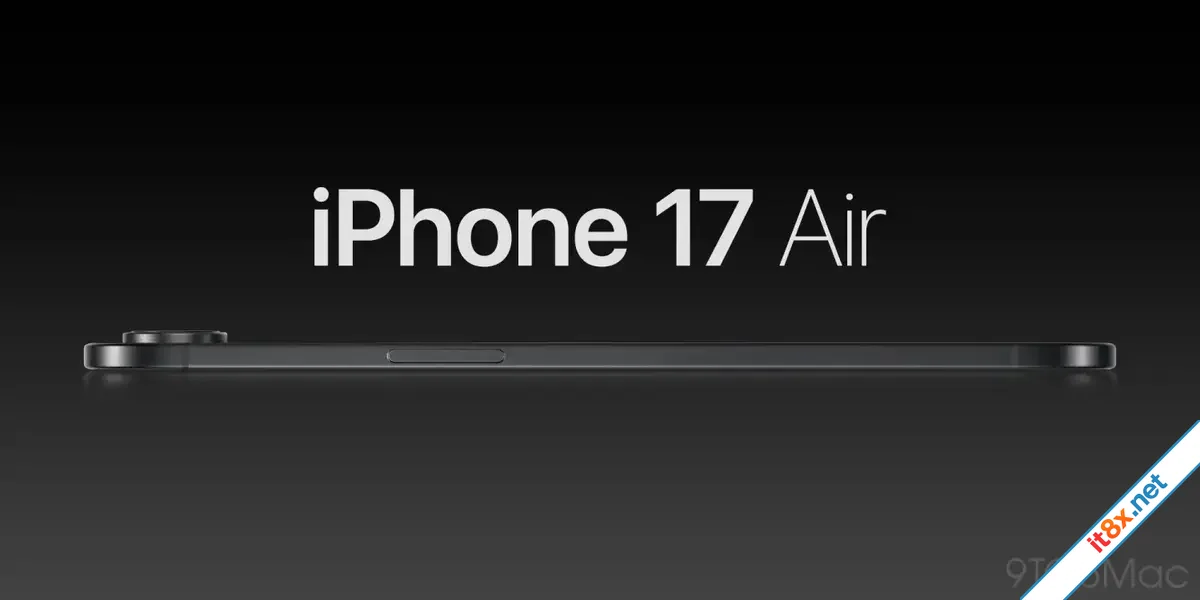 Tin mới về độ siêu mỏng của iPhone 17 Air