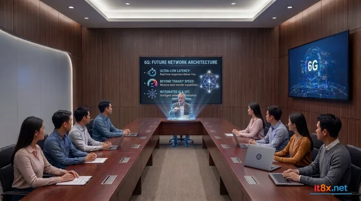 Kỷ nguyên 6G: Khi Hologram xóa nhòa ranh giới giữa thế giới thực và ảo