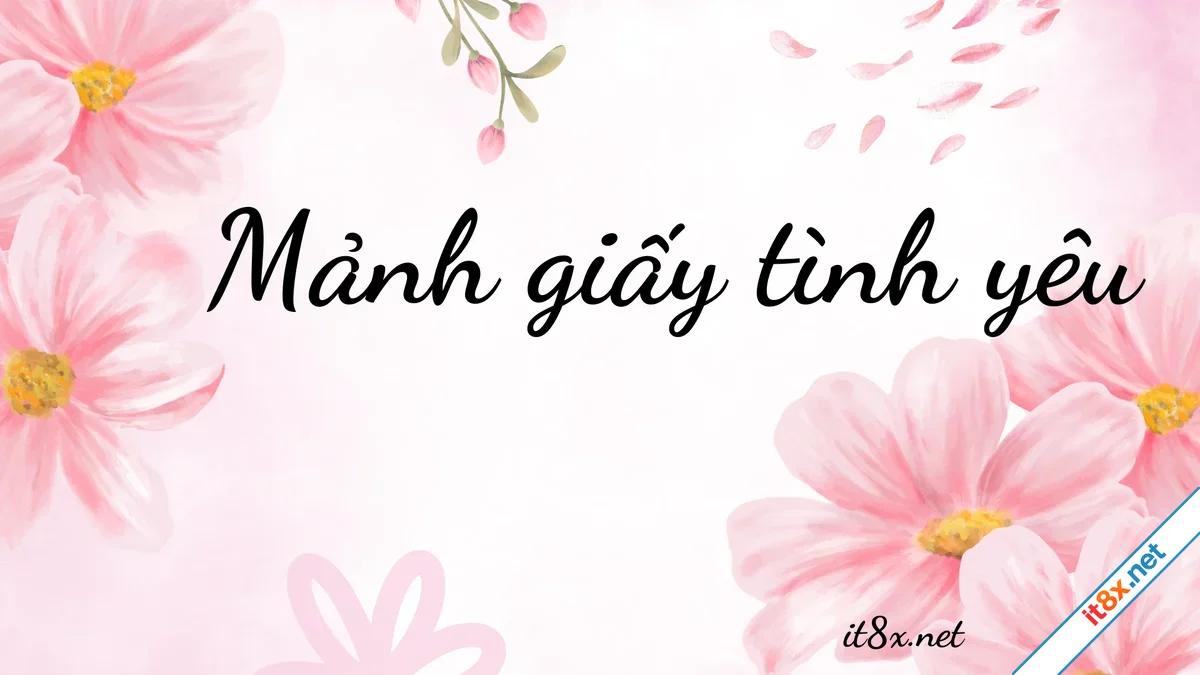 Mảnh giấy tình yêu