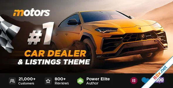 Motors - Car Dealer, Rental & Listing WordPress theme