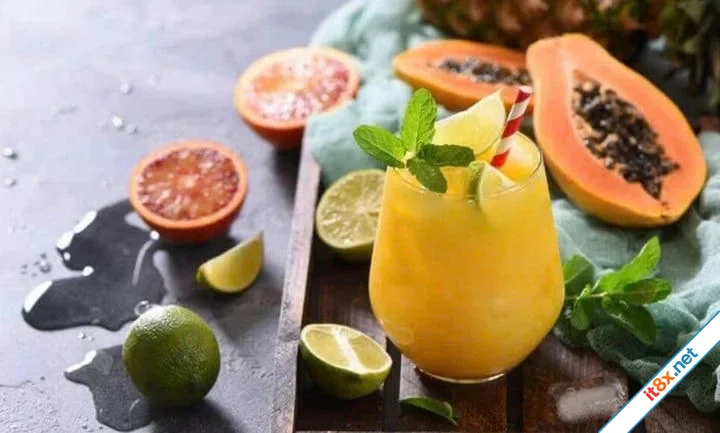 6 lý do nên uống nước chanh đu đủ hàng ngày
