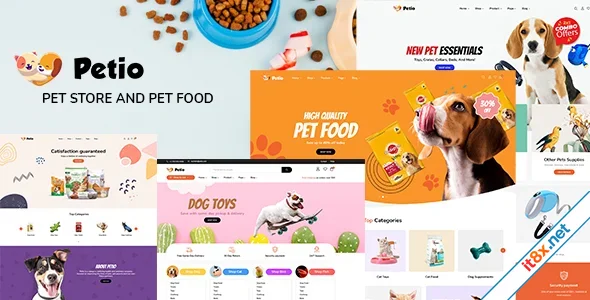 Petio - Pet Store WooCommerce WordPress Theme