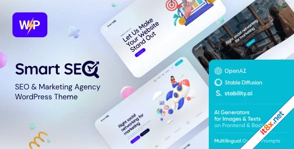 SmartSEO - SEO & Marketing Services WordPress Theme
