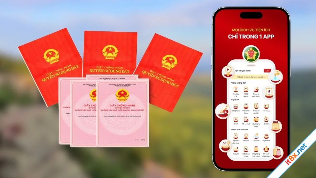Chính thức: Sử dụng "Sổ đỏ" điện tử thay thế bản giấy trong thủ tục hành chính