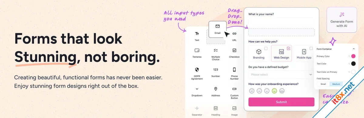 SureForms Pro AI Drag Drop Form Builder for WordPress-1.webp