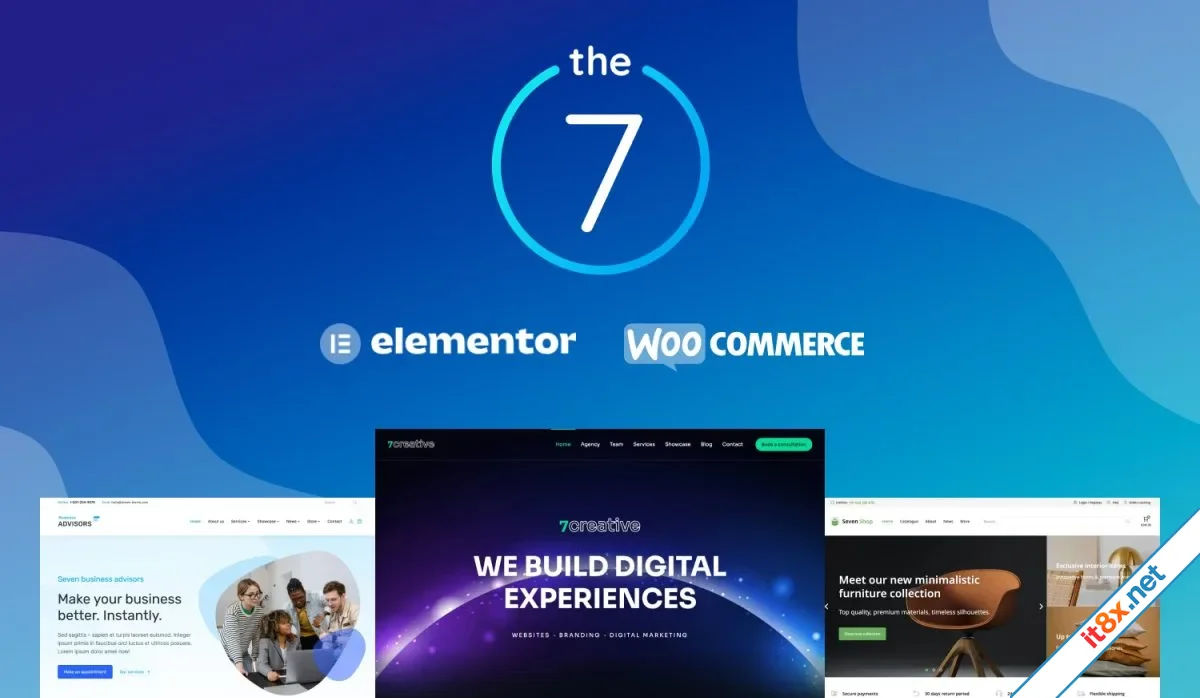 The7 - Ultimate Website & Online Store Builder for WordPress & WooCommerce