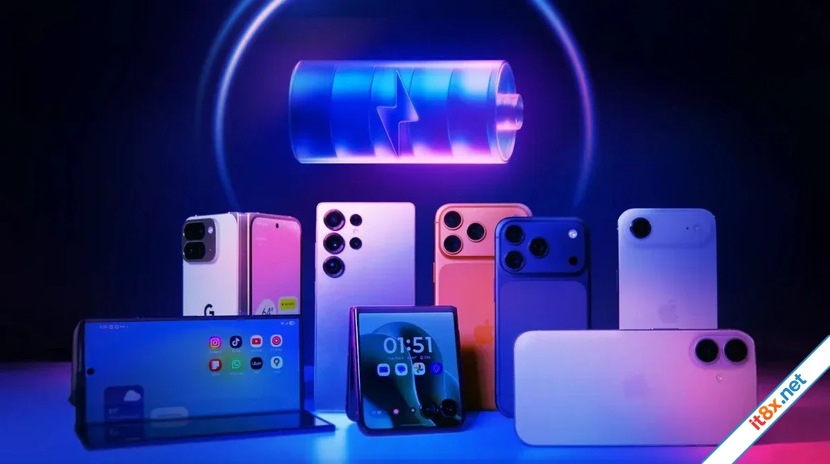 Thử nghiệm 35 smartphone năm 2026: Lộ diện hai "vị vua" về thời lượng pin