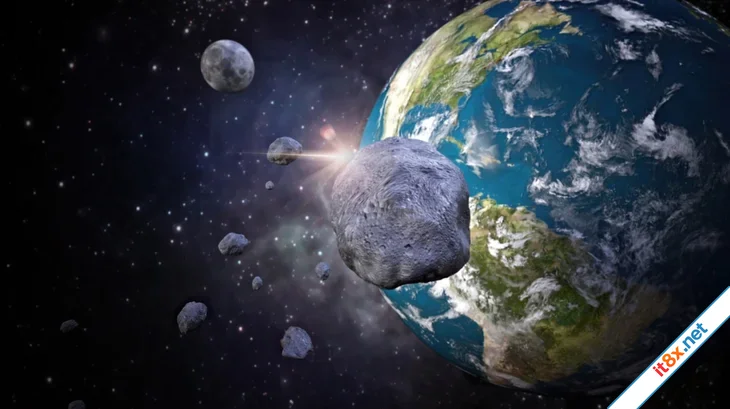Tiểu hành tinh cỡ máy bay đang tiến gần Trái đất: Dữ liệu thực tế từ NASA