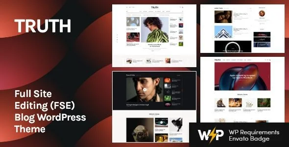 Truth Full Site Editing FSE Blog WordPress Theme-1.webp