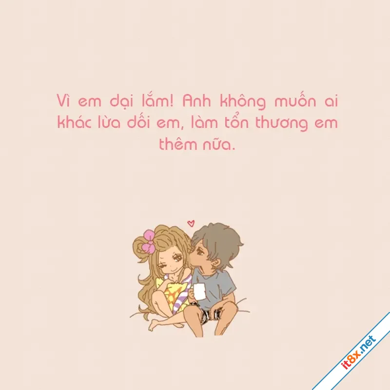 Em không được sao anh?