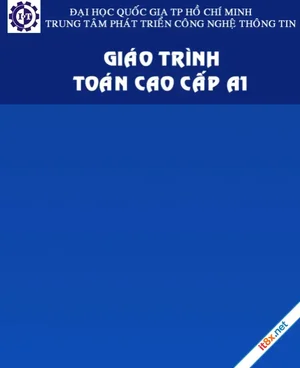 Giáo trình Toán cao cấp A1 - ĐH Quốc gia TP.HCM