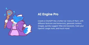 AI Engine Pro - ChatGPT Chatbot, GPT Content Generator