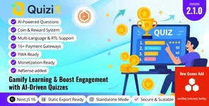 QuiziX - AI Quiz & Trivia Game | Laravel + Next.js Gamified Quiz Platform