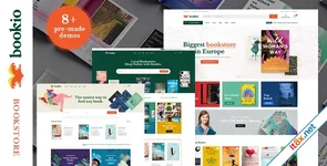Bookio - Book Store WooCommerce WordPress Theme