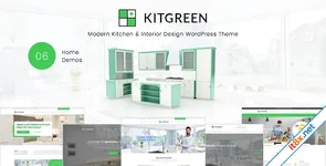 KitGreen - Interior and Kitchen Design WordPress Theme