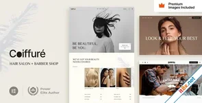 Coiffure - Hair Salon & Barber WordPress Theme