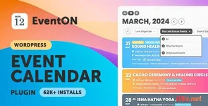 EventOn (+ Addons) - WordPress Virtual Event Calendar Plugin