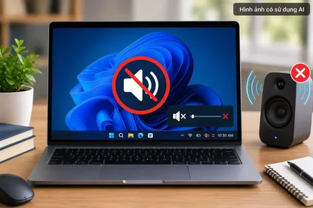 Máy tính đột ngột mất âm thanh? 8 cách sửa lỗi nhanh chóng, hiệu quả trên Windows