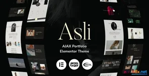 Asli - AJAX Portfolio Elementor WordPress Theme